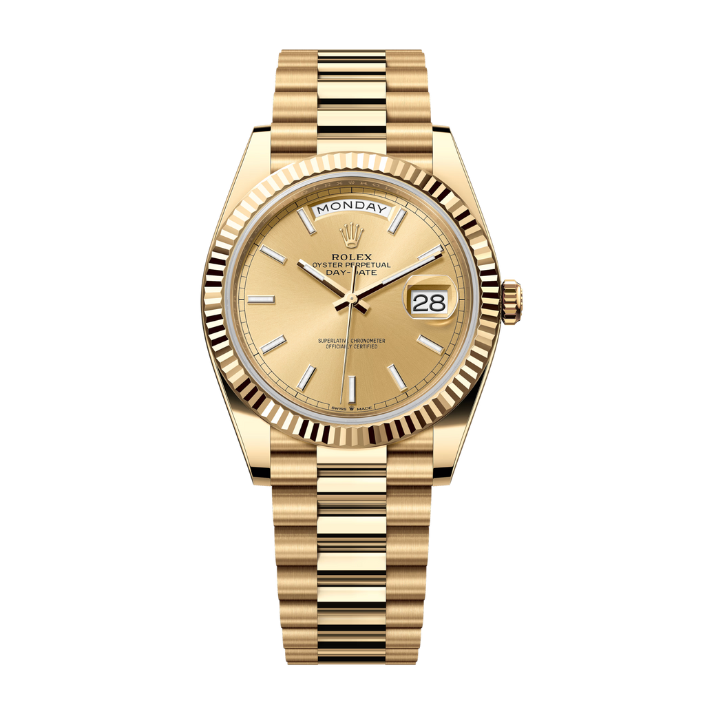 Day-Date 228238 Yellow Gold Champagne Dial President 40mm