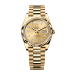 Day-Date 228238 Yellow Gold Champagne Diamond Dial President 40mm