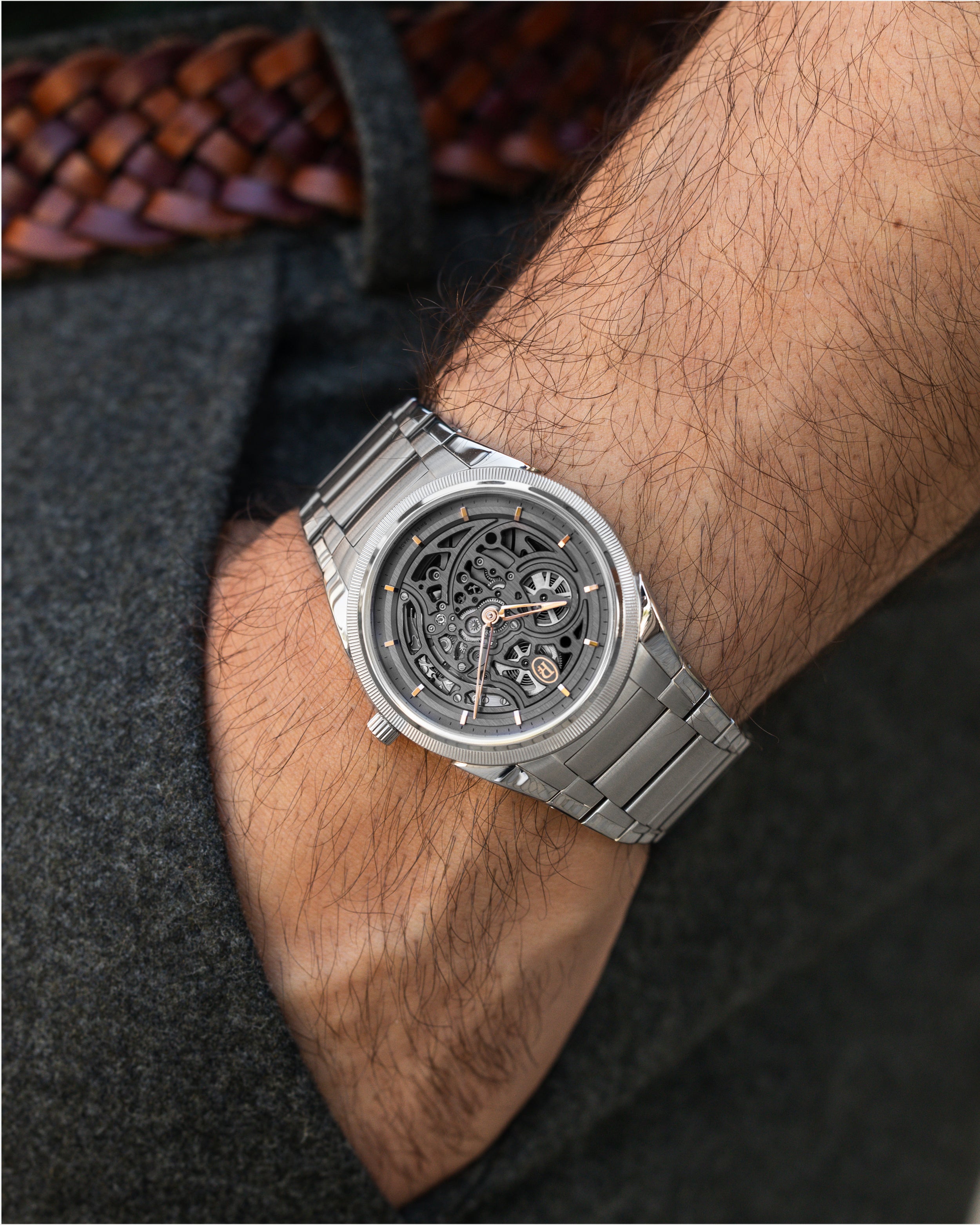 Tonda PF Skeleton Steel