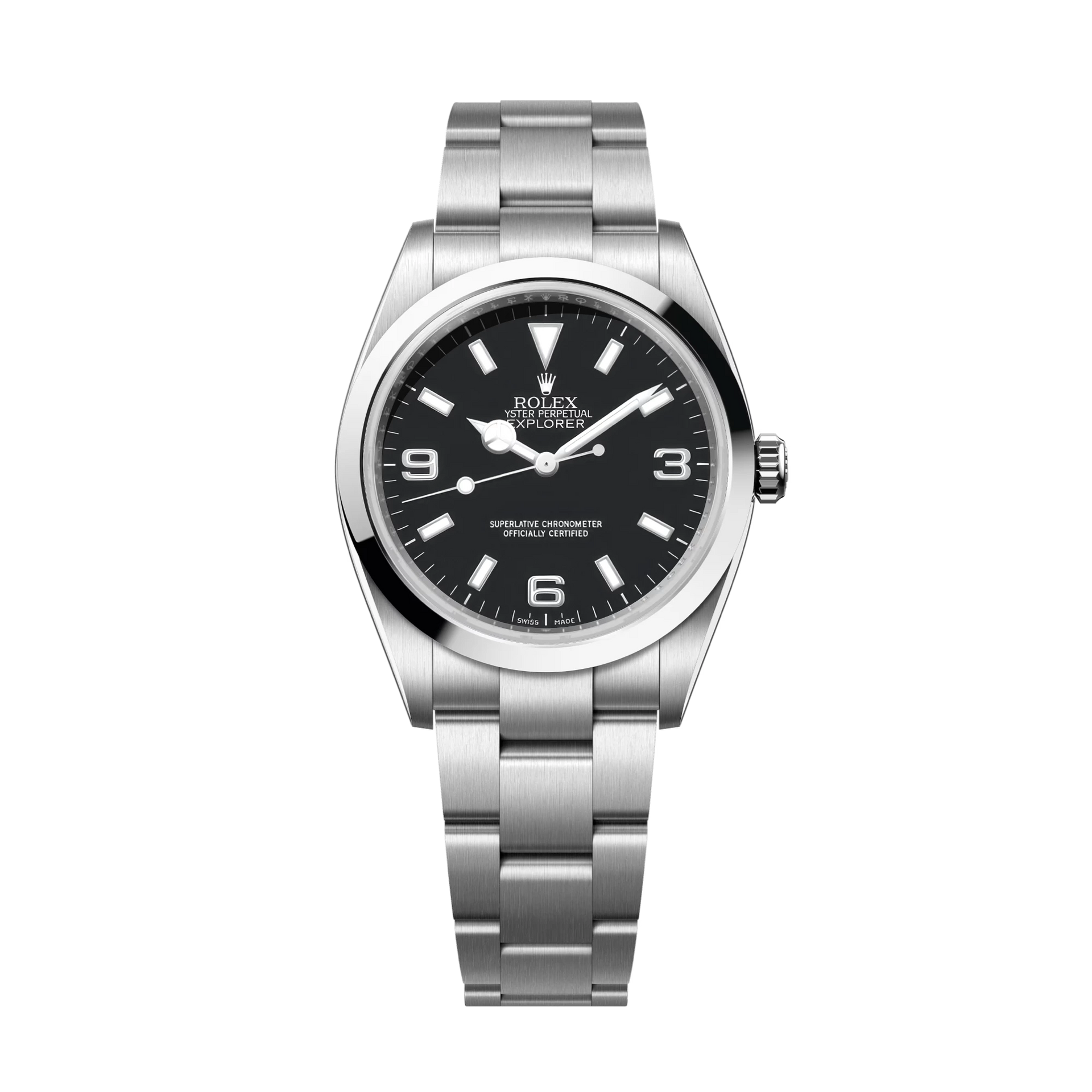 Explorer 114270 Steel 36mm – Greenwich Time