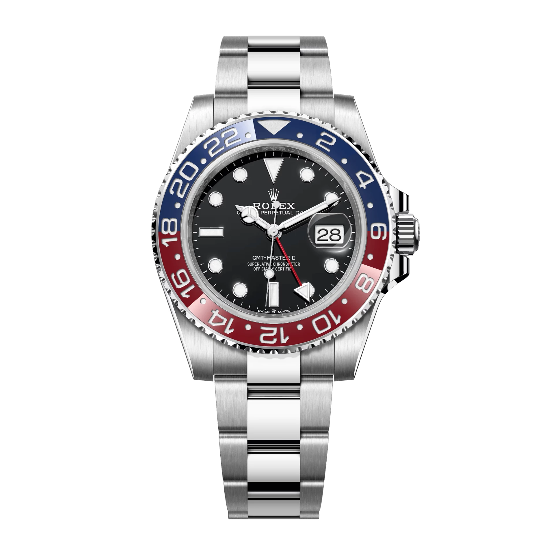 GMT-Master II 126710BLRO Steel Oyster "Pepsi" 40mm