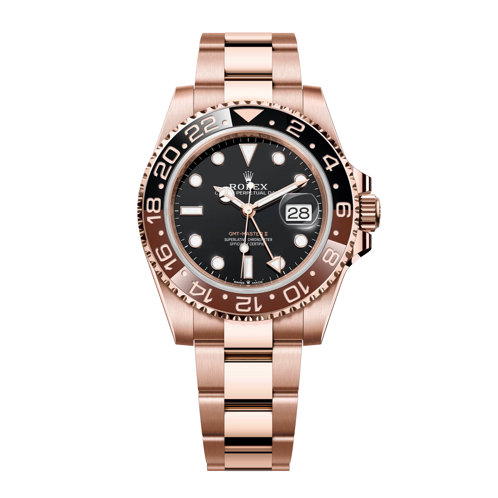 GMT-Master II 126715CHNR Everose Gold "Root Beer" 40mm