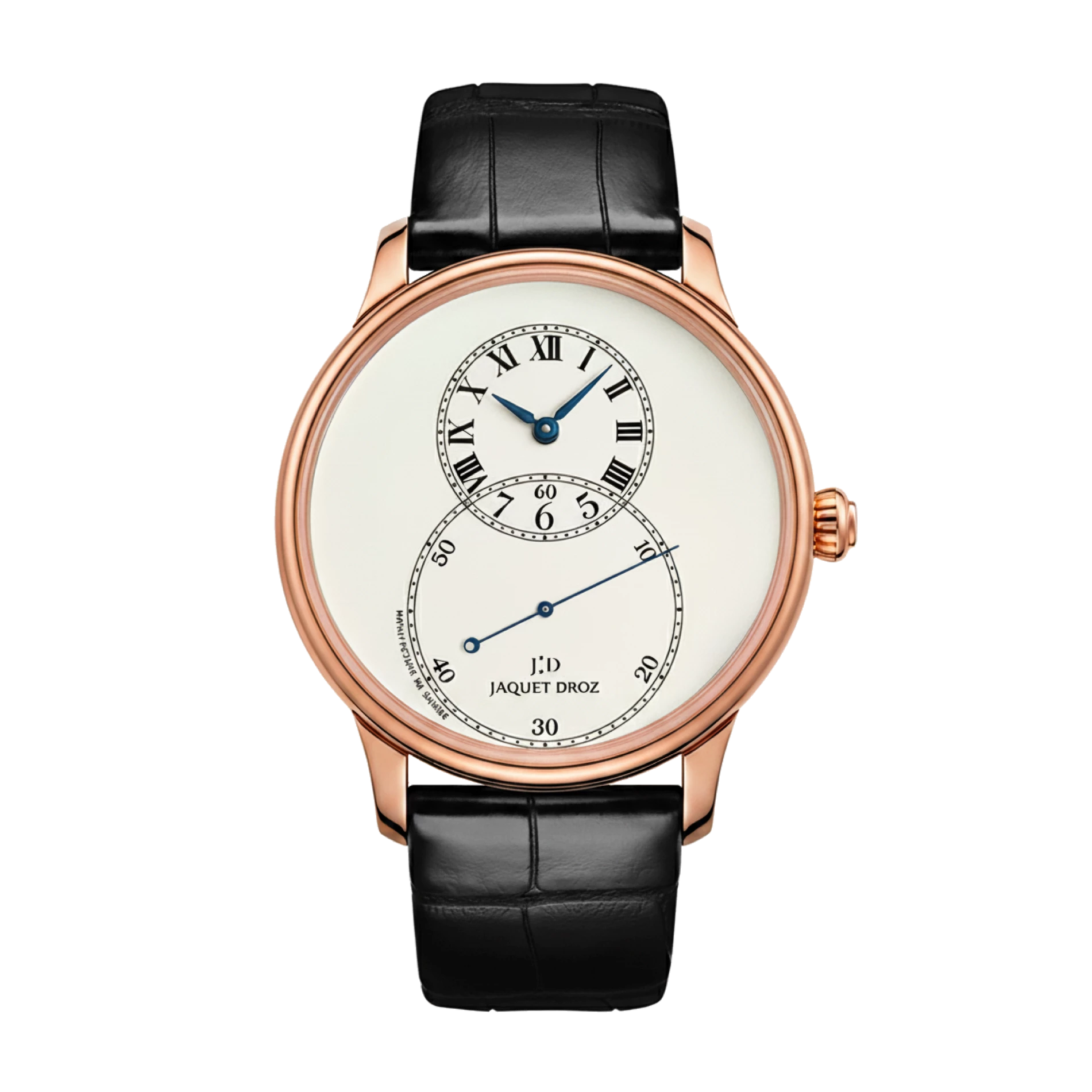Grande Seconde J003033204 Rose Gold Ivory Enamel Dial 43mm