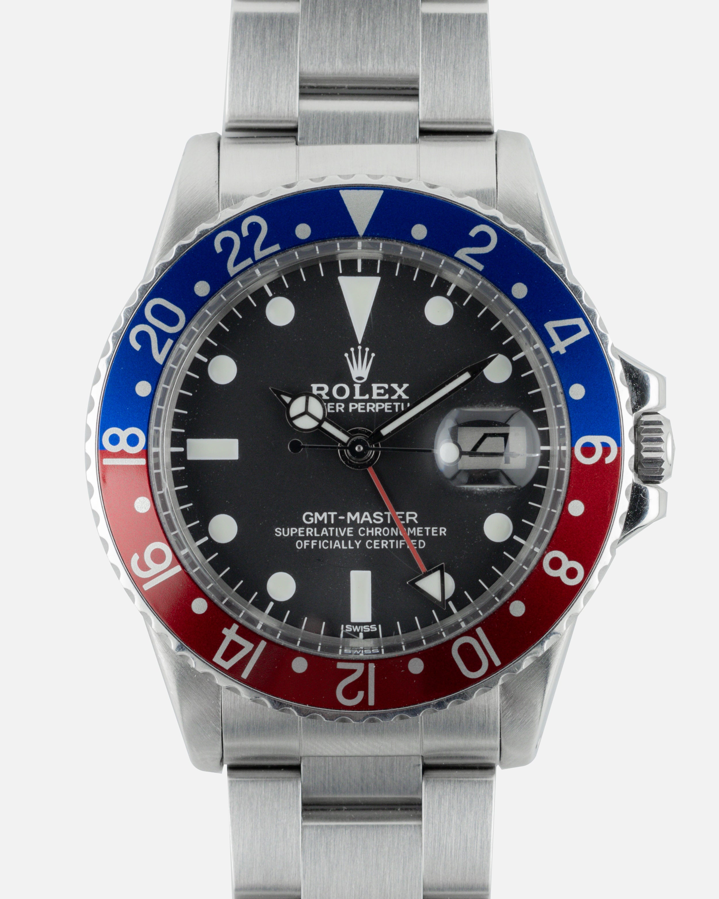 GMT-Master II Steel Ref.1675 "Pepsi"