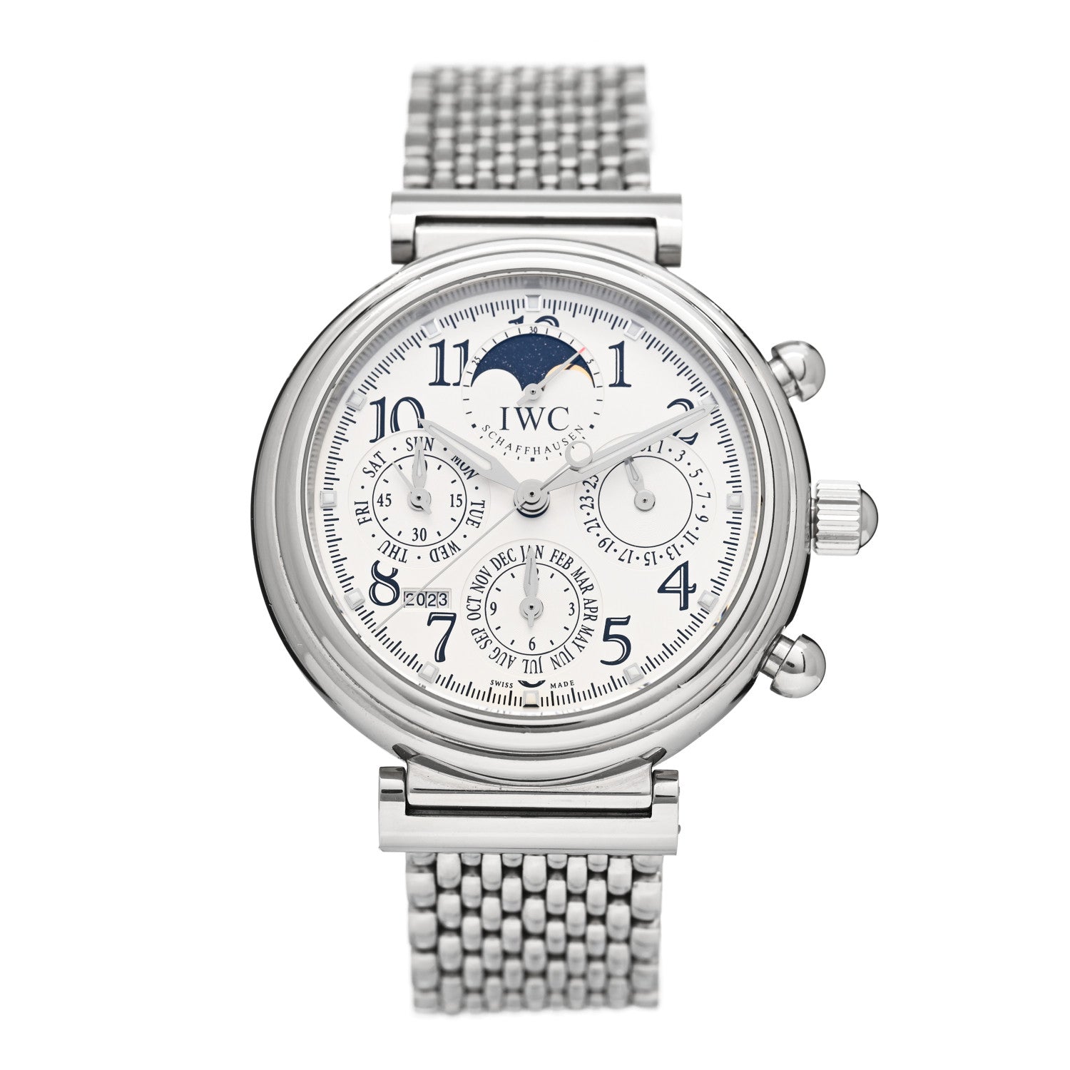 Da Vinci Perpetual Calendar Silver Dial 41mm