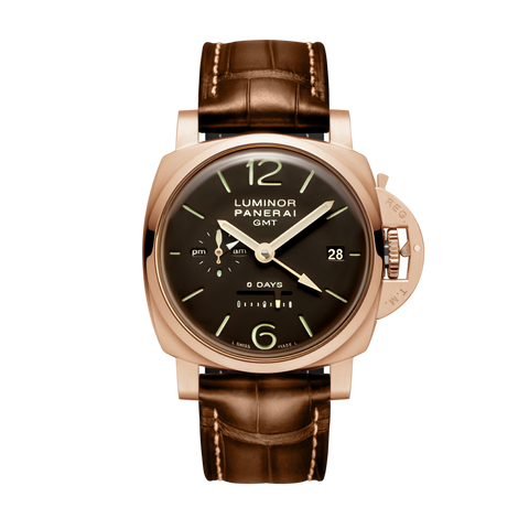 Luminor 1950 8-Days GMT Oro Rosa PAM00289 Rose Gold 44mm