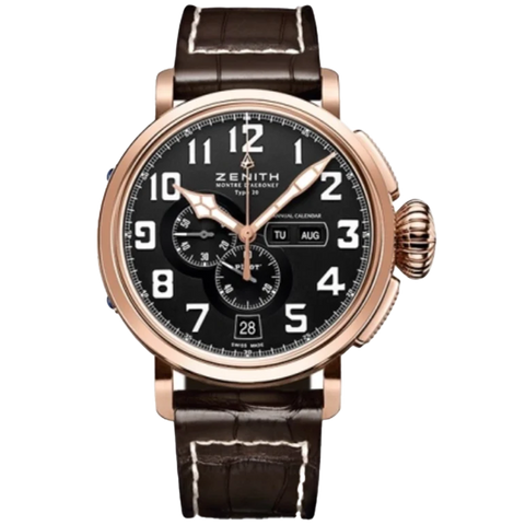 Zenith - Pilot Type 20 Annual Calendar 87.2430.4054 Gold & Steel 48mm