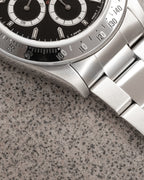 Daytona Cosmograph 16520 Zenith 'Inverted Six' Steel 40mm