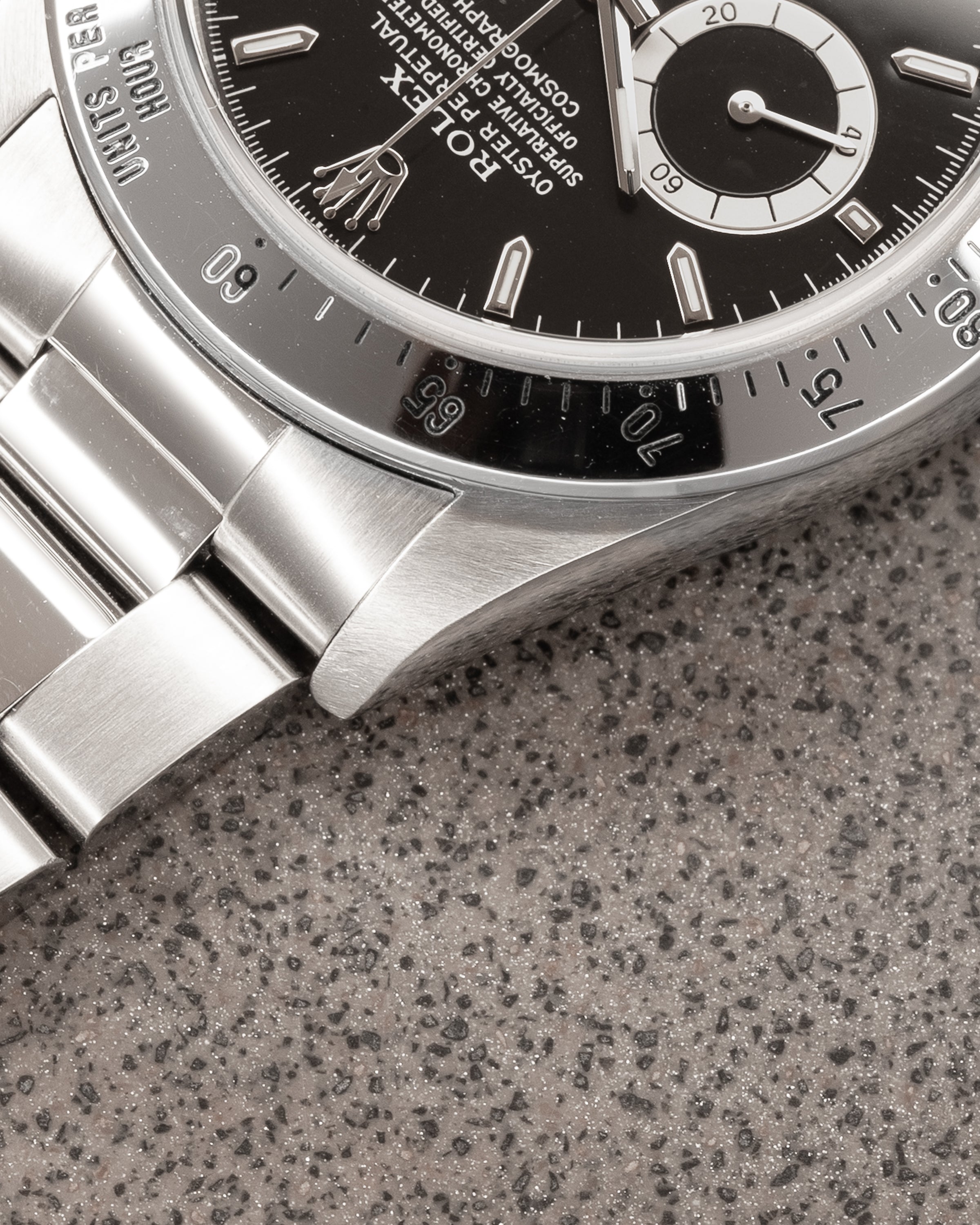 Daytona Cosmograph 16520 Zenith 'Inverted Six' Steel 40mm