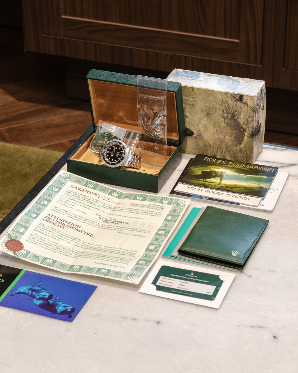 Sea-Dweller 16600LN '4000' Steel 40mm w/ service card