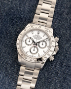 Cosmograph Daytona 116520 Steel White Dial 40mm