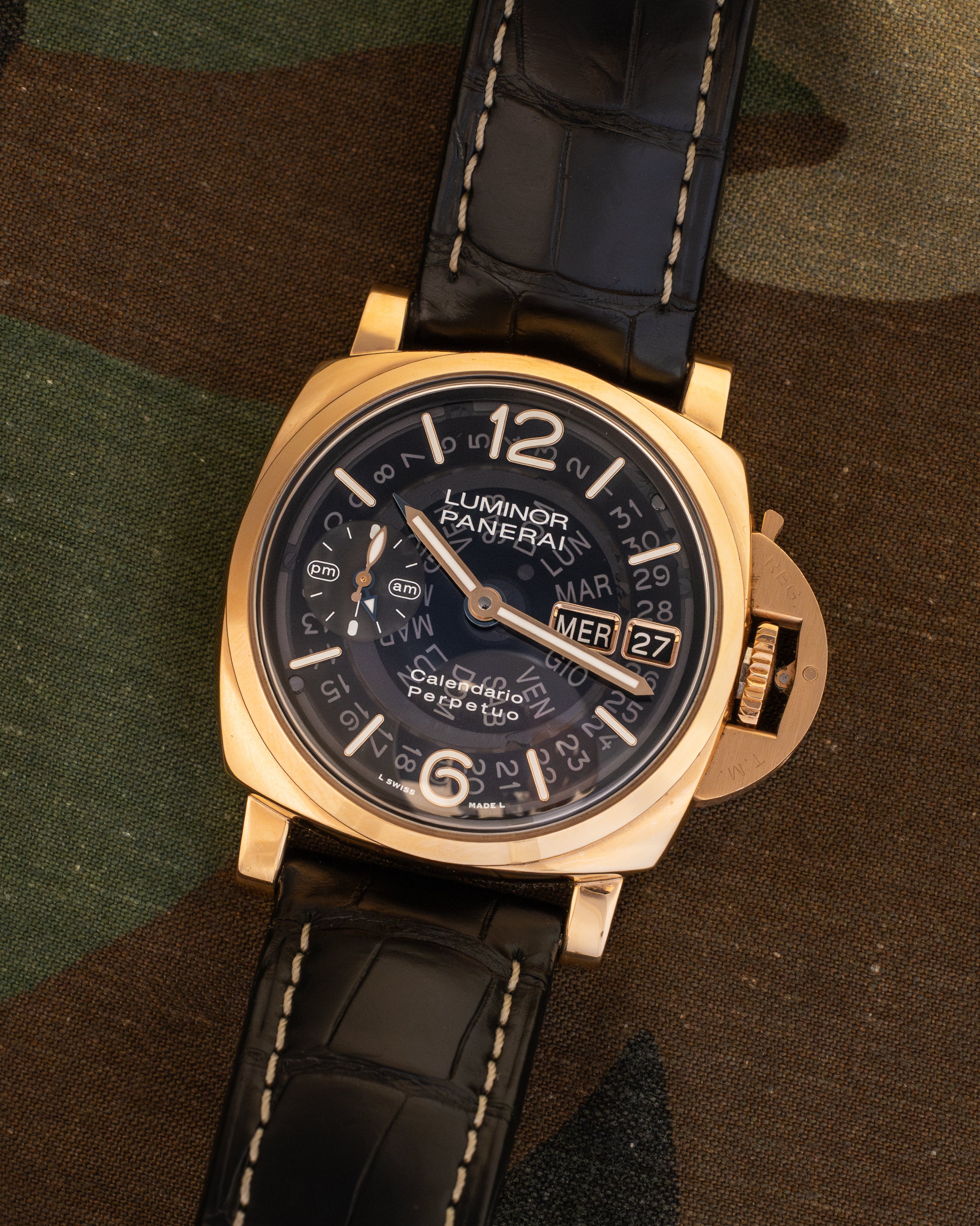 Luminor Goldtech Calendario Perpetuo Ref. PAM01269 1 of 33