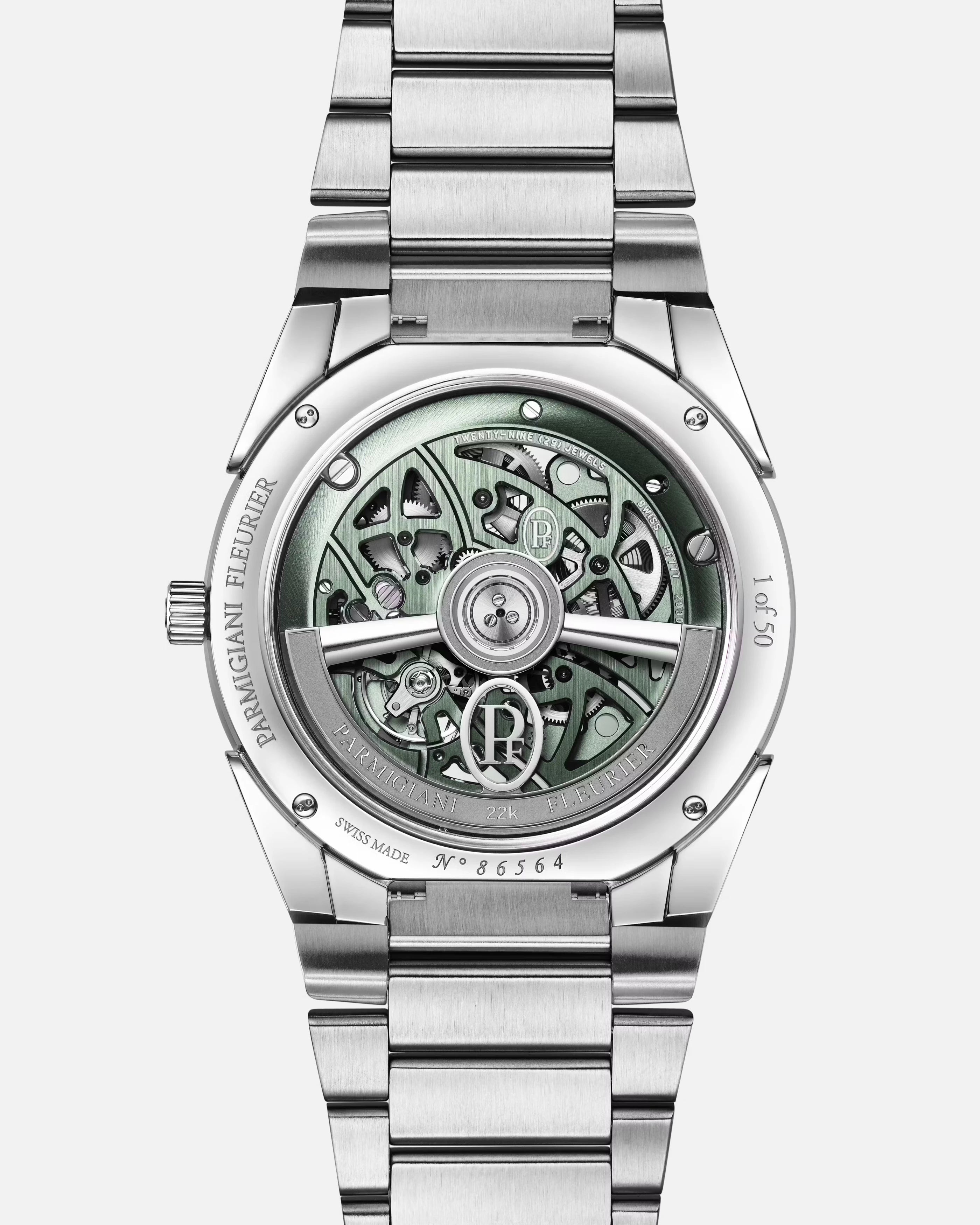 Tonda PF Skeleton Slate Green