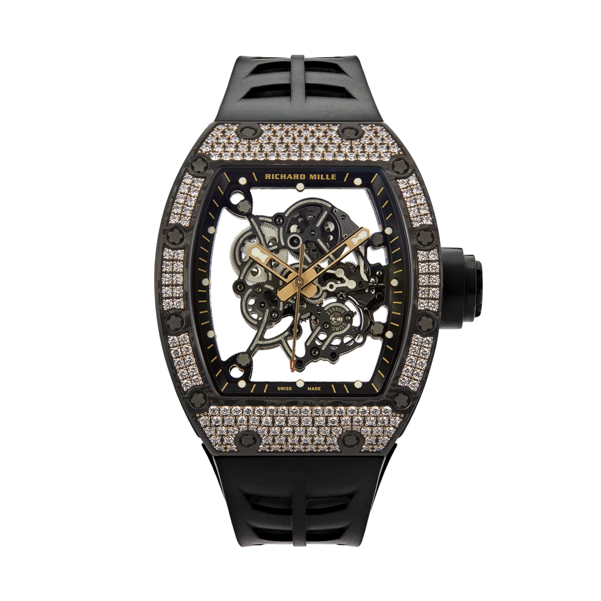 RM055 Bubba Watson NTPT Carbon Full Diamond Set – Greenwich Time