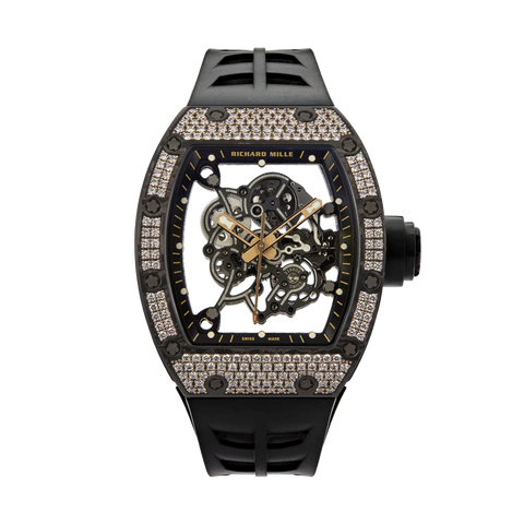 RM055 Bubba Watson NTPT Carbon Full Diamond Set