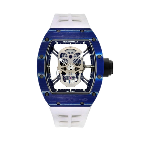 RM52-01 Blue NTPT 'Skull' 42mm