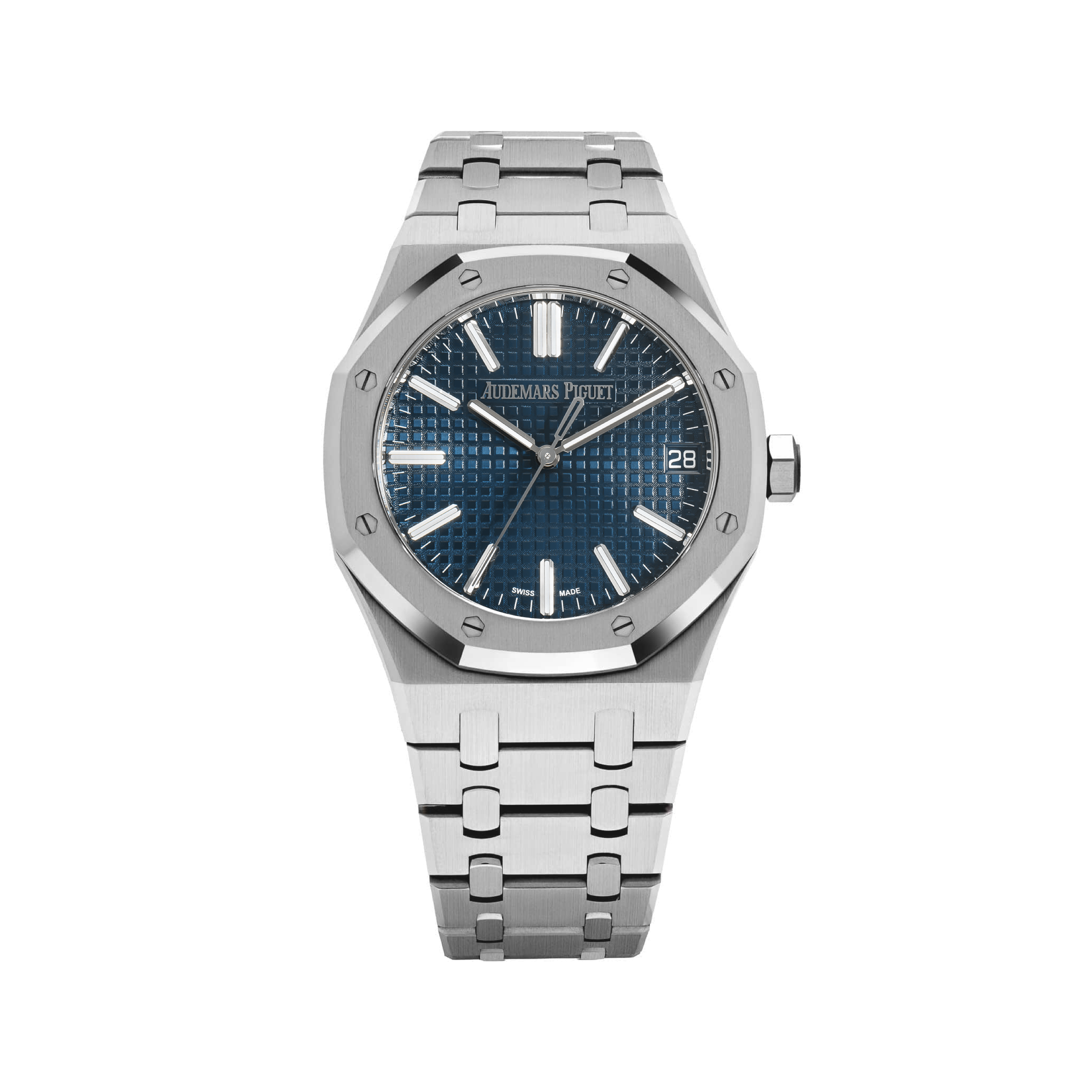 Royal Oak 15510ST Steel Blue Dial 41mm