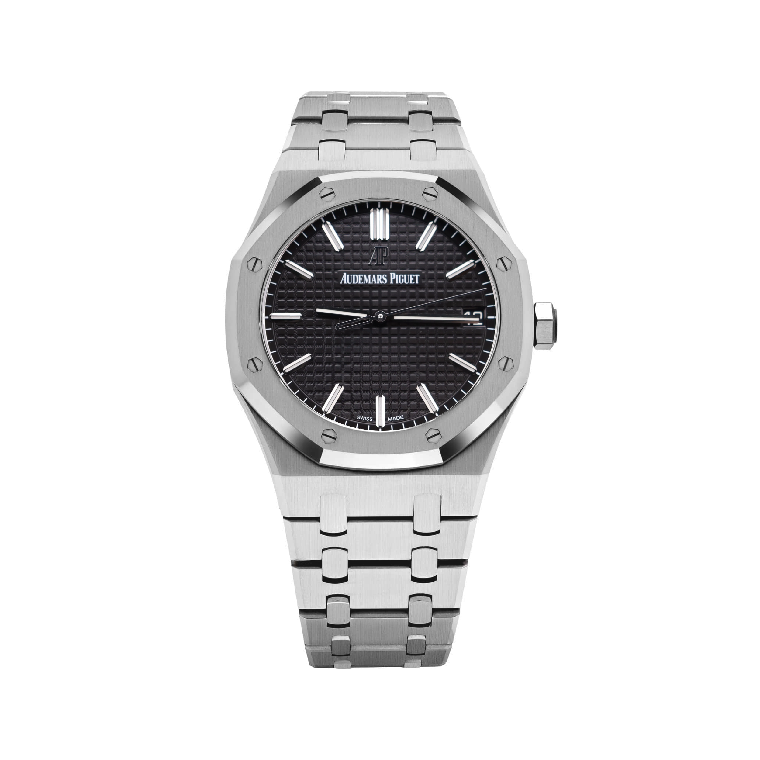 Royal Oak 15500ST Steel Black Dial 41mm