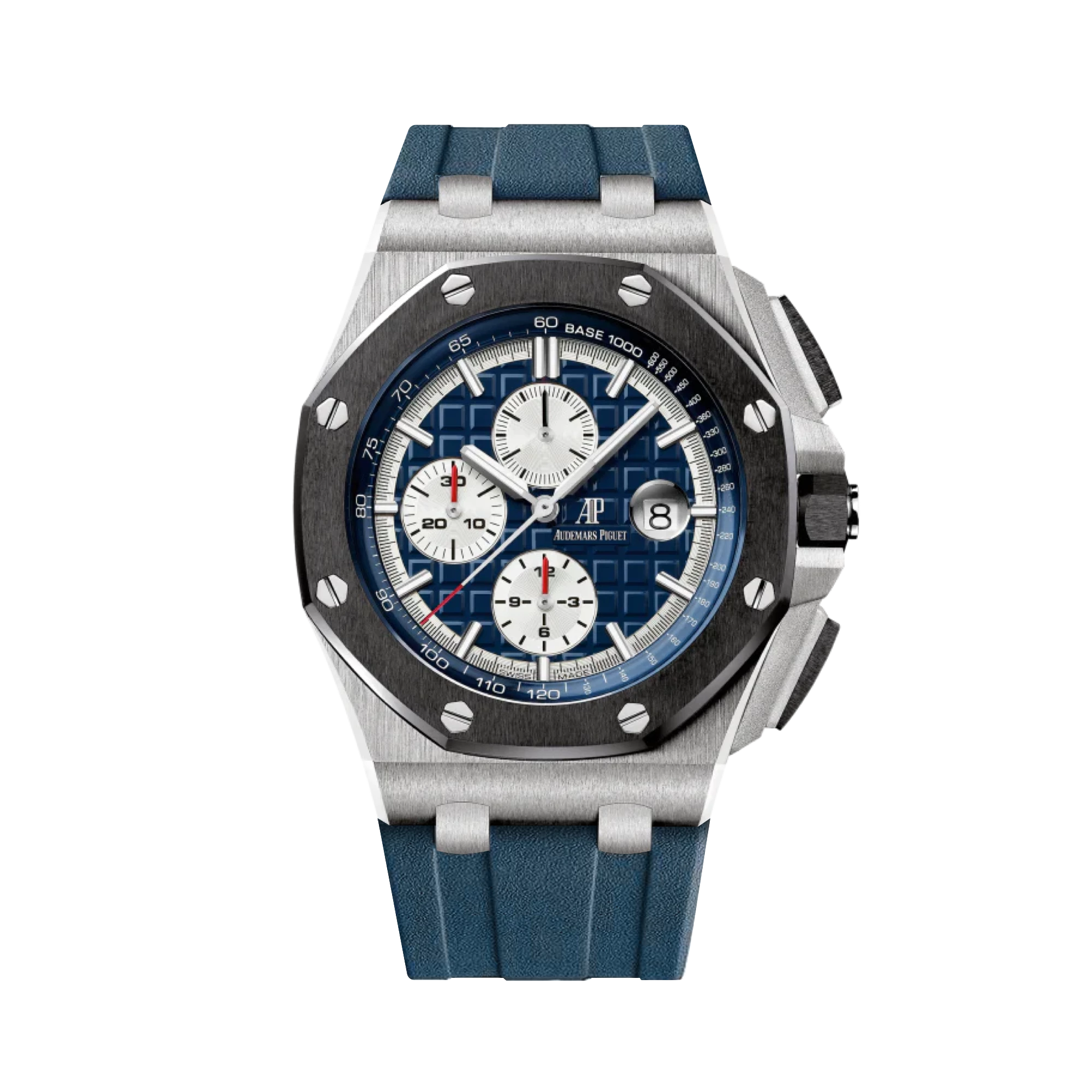 Royal Oak Offshore 26401PO Platinum Navy Dial 44mm