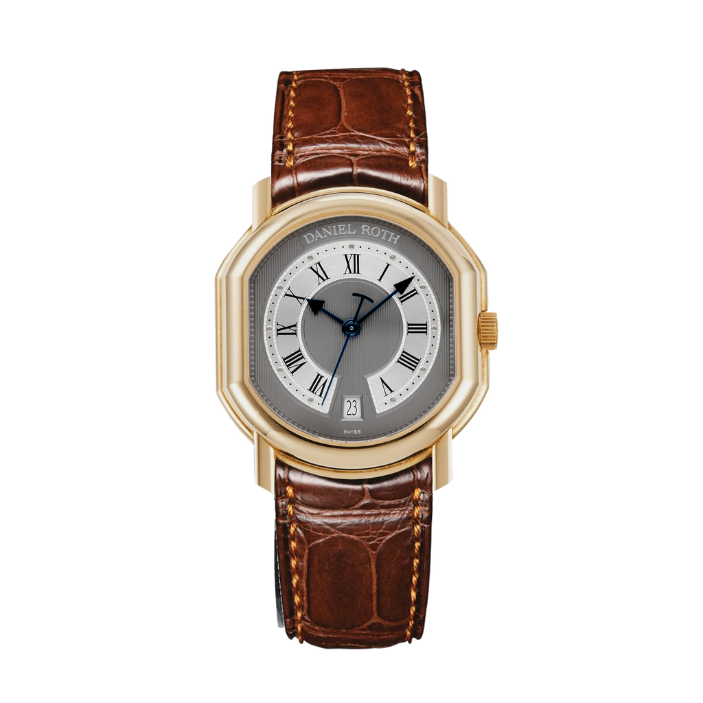 Central Seconds Ref. 177 "Le Sentier" Date Yellow Gold 35mm