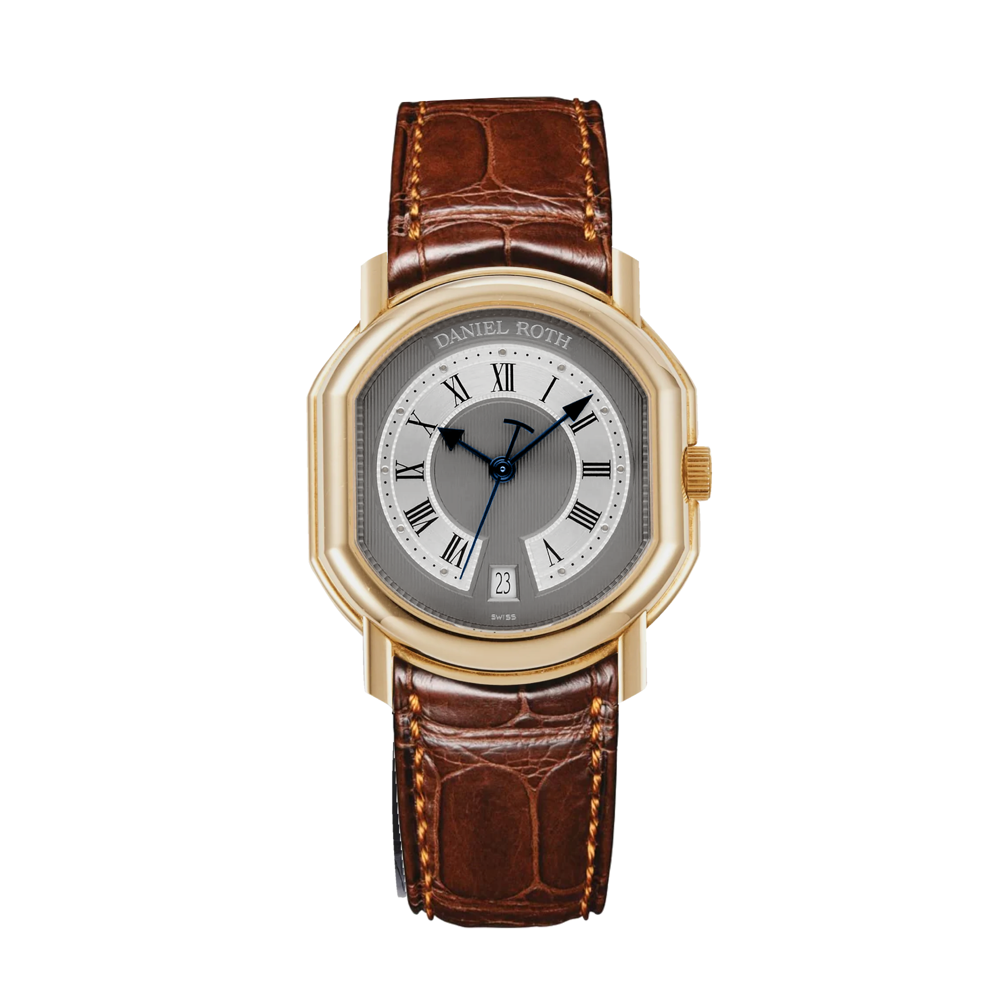 Central Seconds Ref. 177 "Le Sentier" Date Yellow Gold 35mm