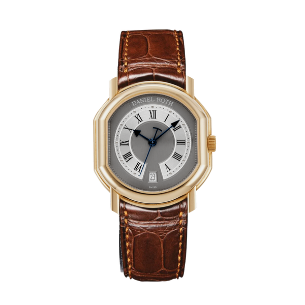 Central Seconds Ref. 177 "Le Sentier" Date Yellow Gold 35mm