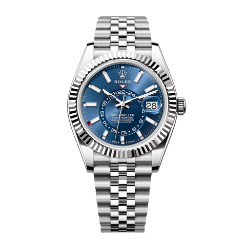 Sky-Dweller 336934 Steel Jubilee Blue Dial 42mm