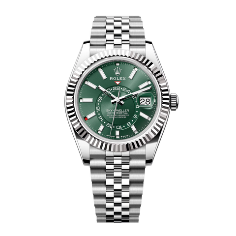 Sky-Dweller 336934 Steel Jubilee Green Dial 42mm