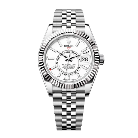 Sky-Dweller 336934 Steel Jubilee White Dial 42mm