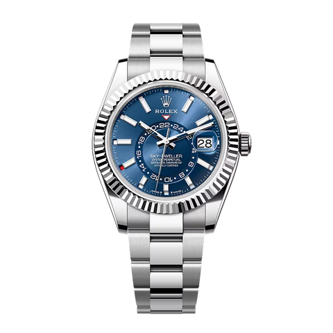 Sky-Dweller 326934 Steel Blue Dial 42mm