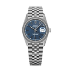 Datejust 16220 Blue Dial Jubilee Steel 36mm