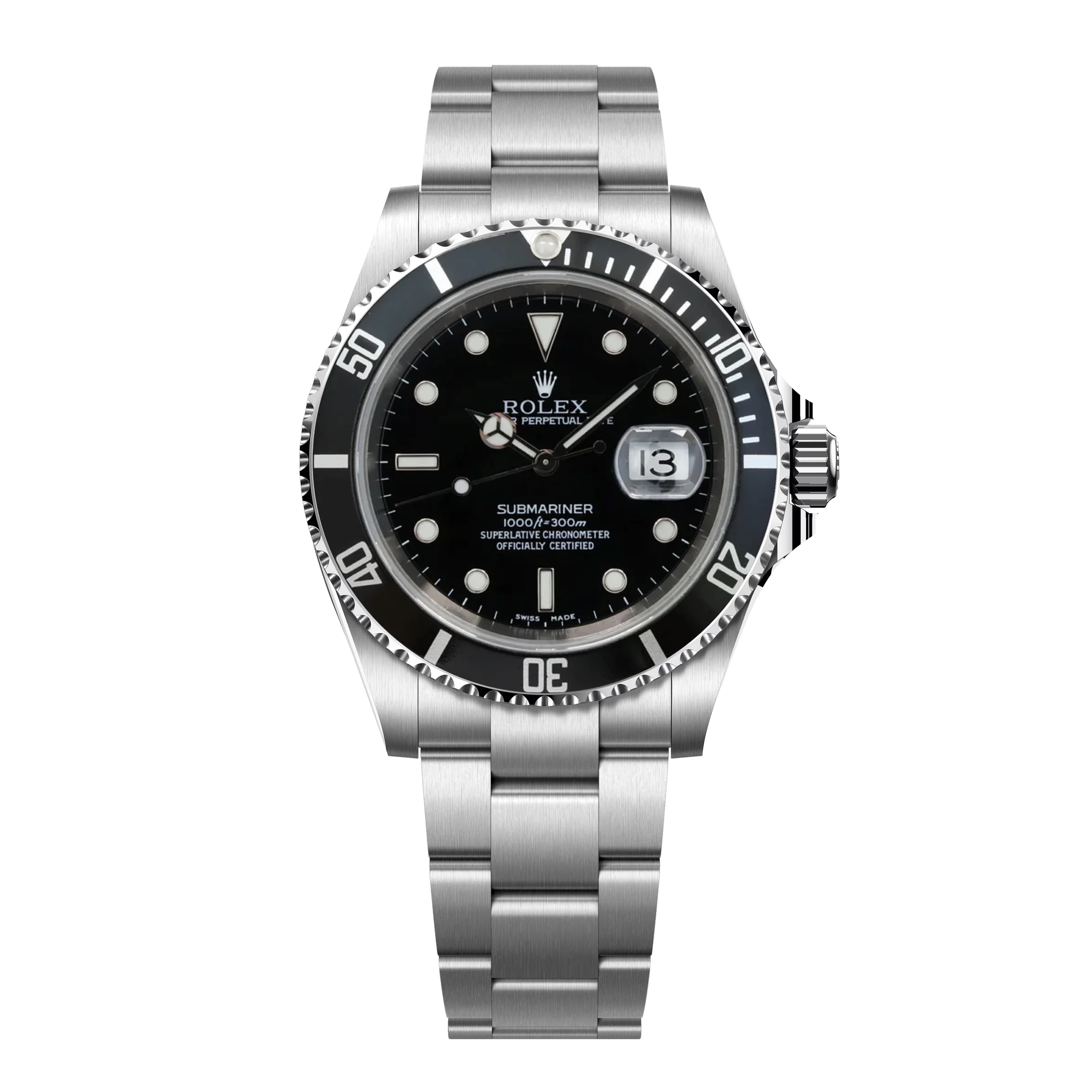 Submariner Date 16610LN Steel 40mm