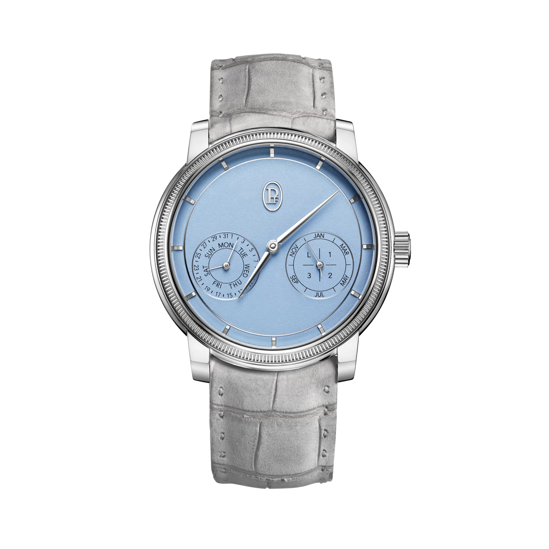 Toric Perpetual Calendar Morning 'Blue' 40mm