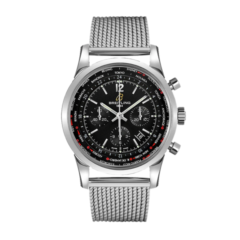 TransOcean Unitime Chronograph Steel 46mm