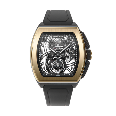 Flying Tourbillon Grande Date Carbon & Gold 43mm