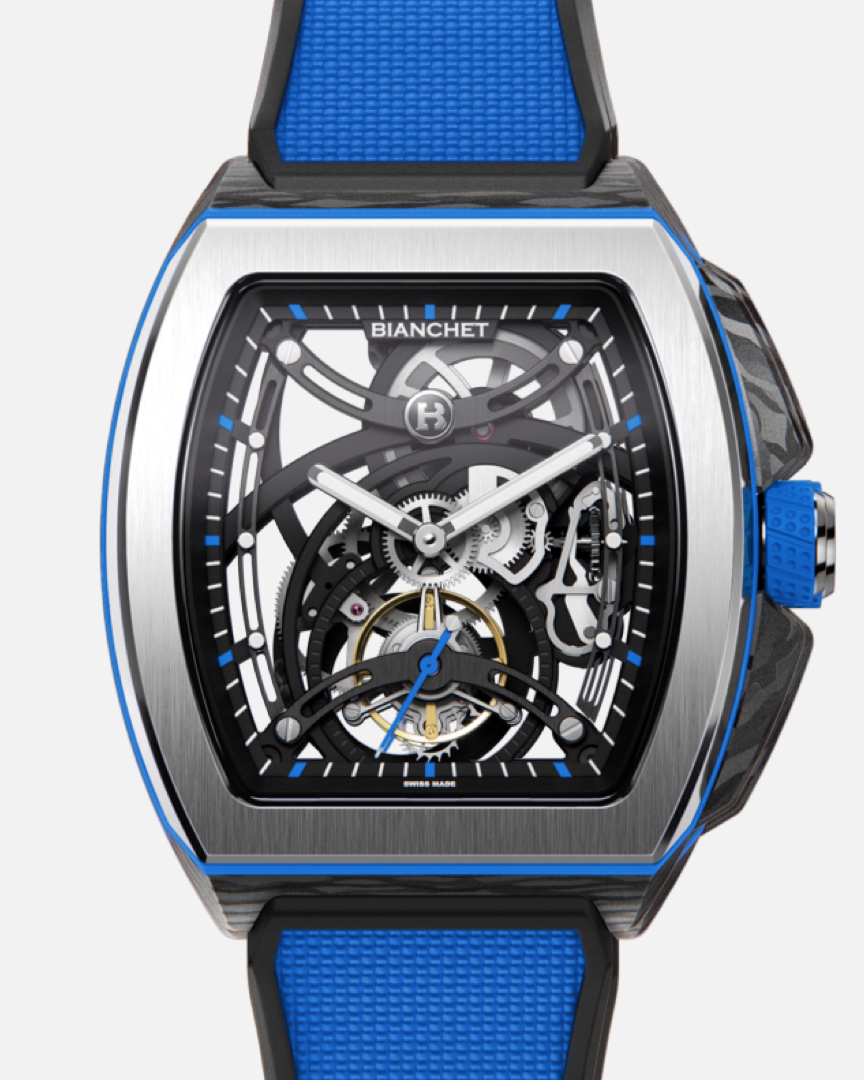 Tourbillon B1.618 Carbon/Titanium Blue