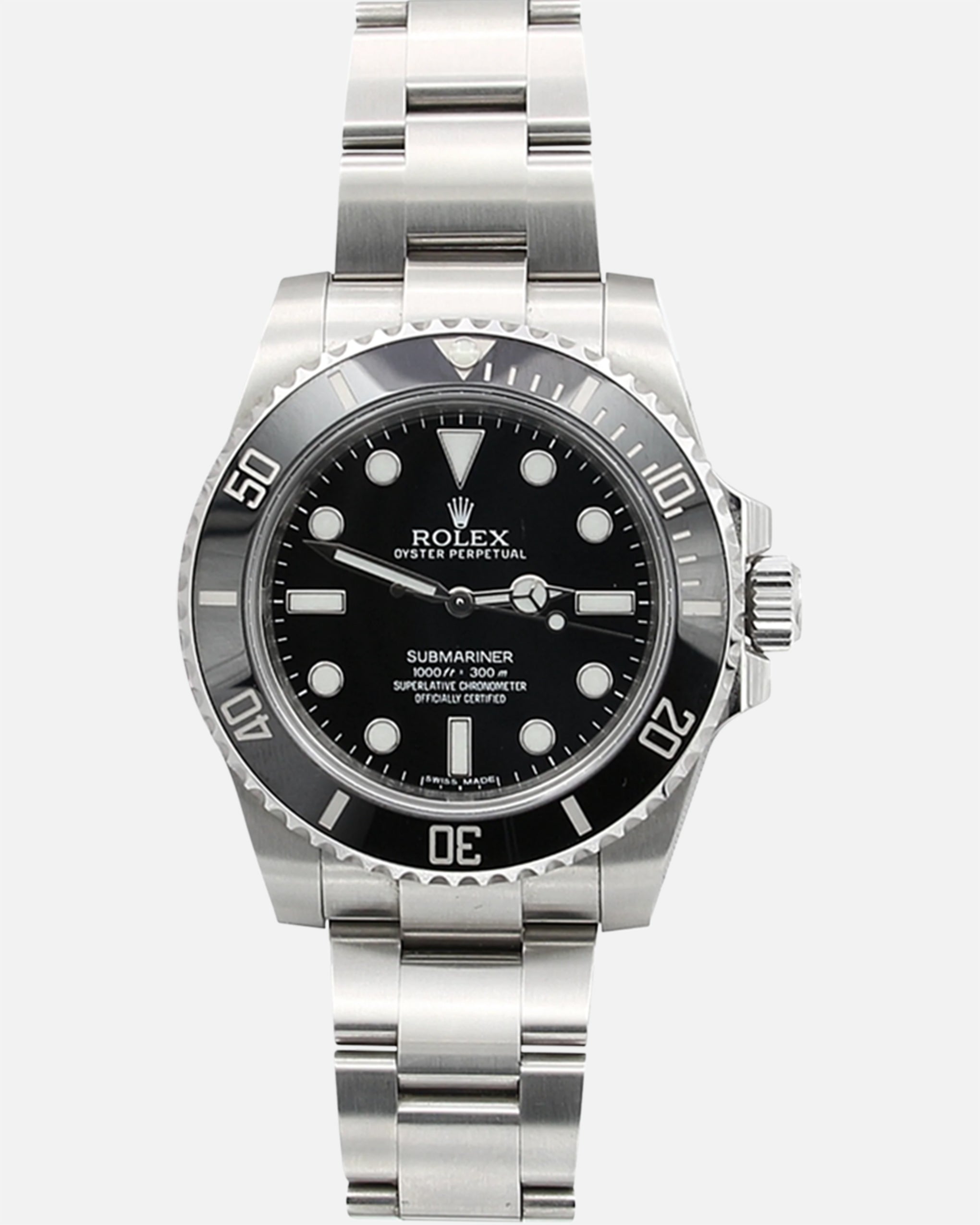 Submariner 40 Ref. 114060 "No Date"