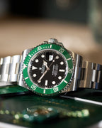 Submariner 126610LV Steel MK.1 Bezel "Starbucks " 41mm